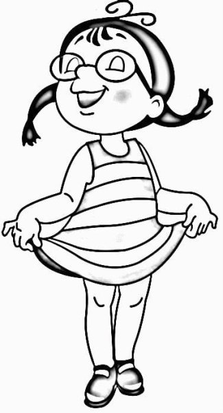 Незнайка персонажи раскраска