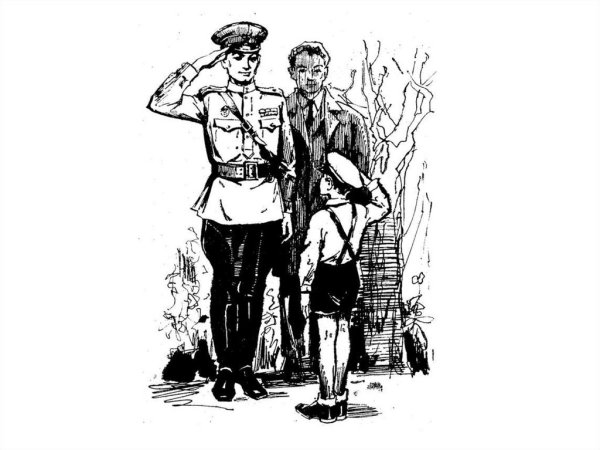 Иллюстрации к рассказу честное слово Пантелеева