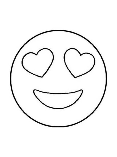 Смайлики раскраска
