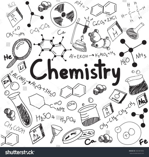 Химия надпись красиво