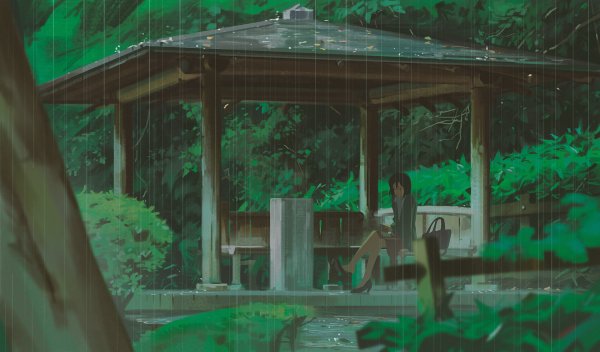 Хаяо Миядзаки сад изящных слов