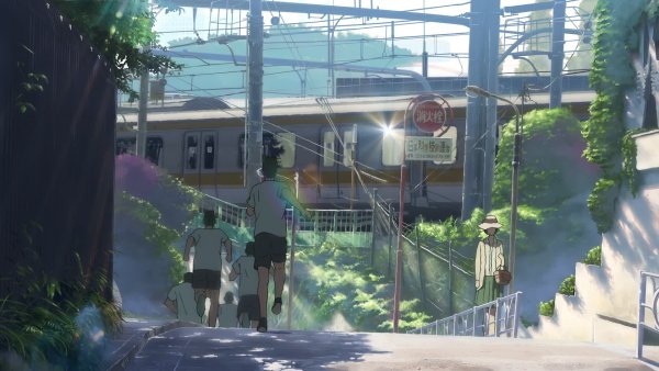 Хаяо Миядзаки сад изящных слов