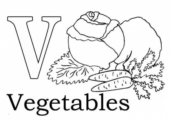 Карточки с английскими буквами для раскрашивания