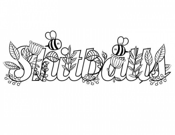 Swear Words Coloring