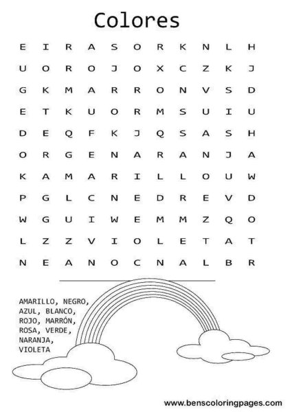 Задания на цвета по английскому языку 3 класс