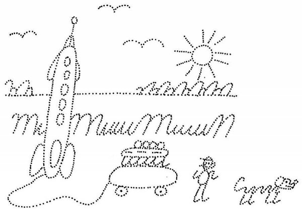 Элементы букв для дошкольников