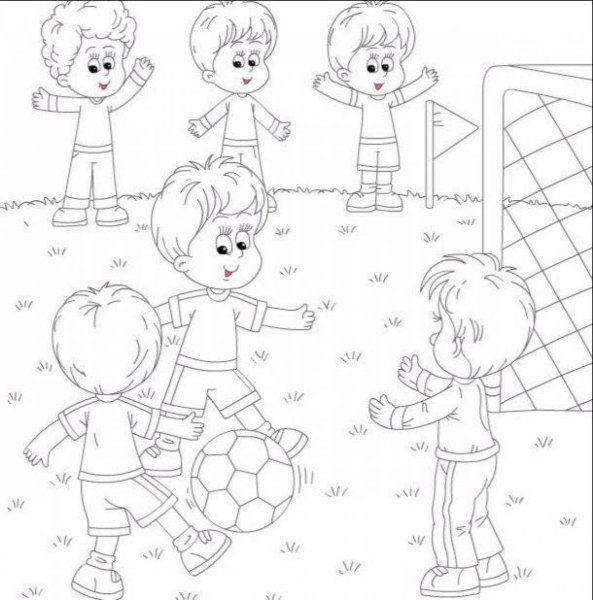 Раскраски по ЗОЖ