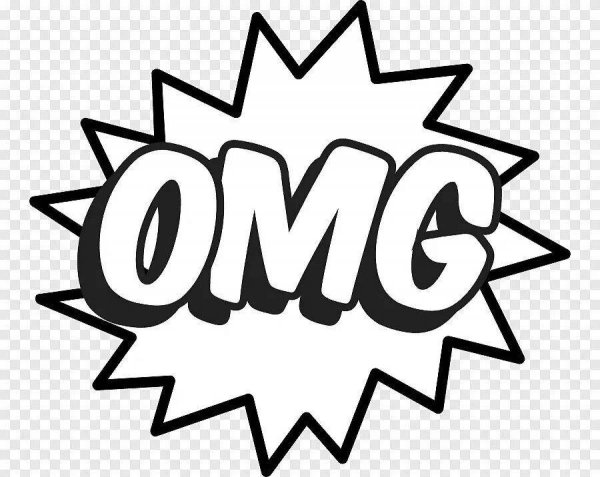 Надпись омг