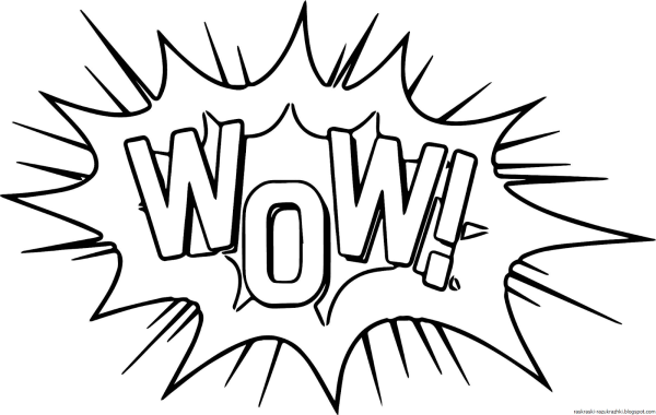 Раскраска бум