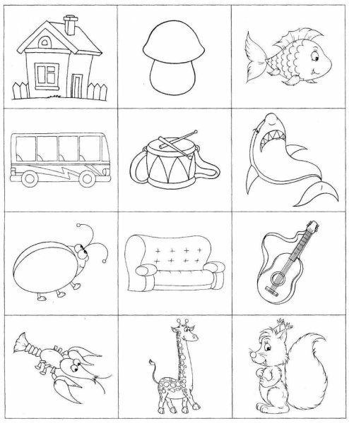 Живые и неживые предметы для дошкольников задания