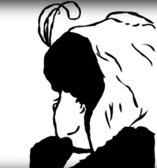 Картина жена и теща иллюзия