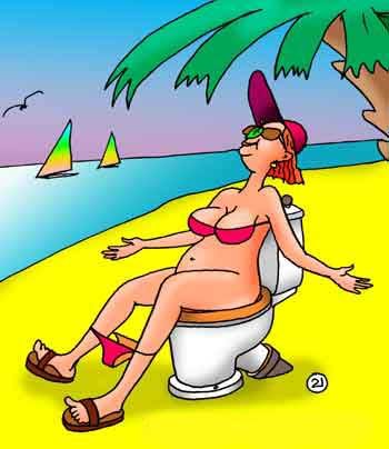 Отпуск карикатуры смешные