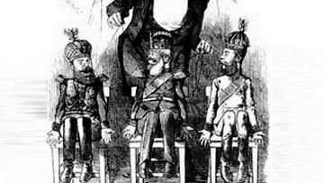 Карикатура бисмарк объединение Германии