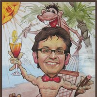 Шарж Автомобилист