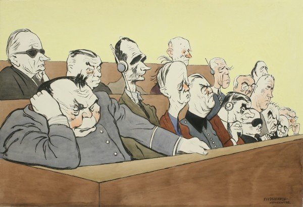 Кукрыниксы Нюрнбергский процесс