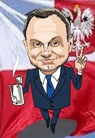 Анджей Дуда карикатура