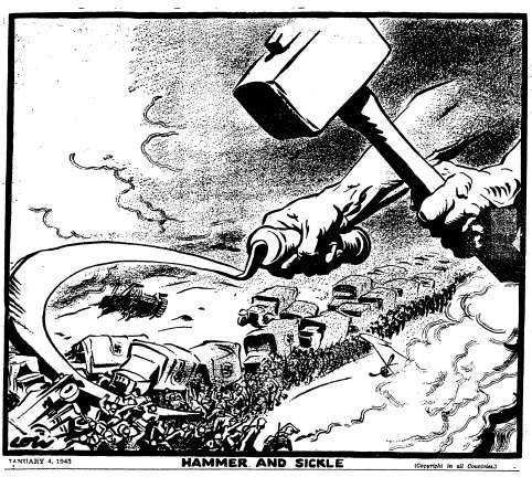 Немцы в Сталинграде карикатуры