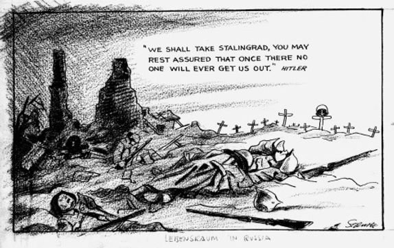 Потеряла я колечко а в колечке 22 дивизии карикатура Кукрыниксов