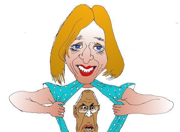 Мария Захарова карикатура