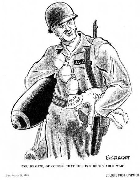 Советские карикатуры про Вьетнам