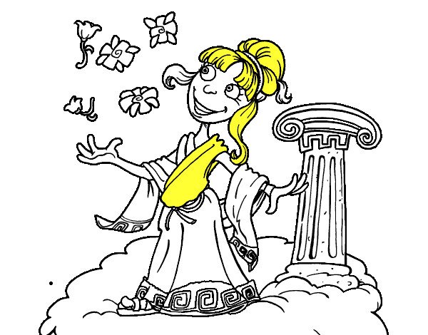 Шарж богиня