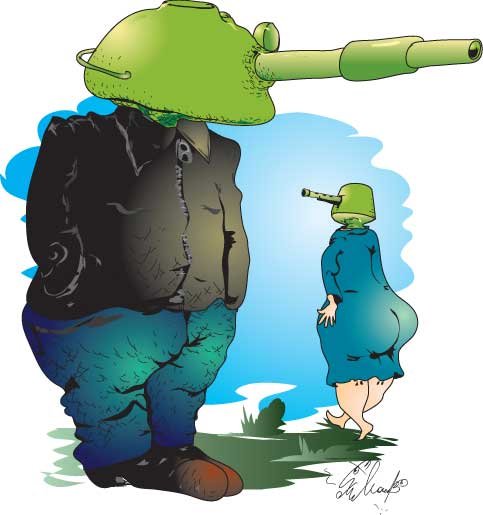 Танкист карикатура пьяный