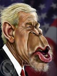 Джордж Буш младший карикатуры