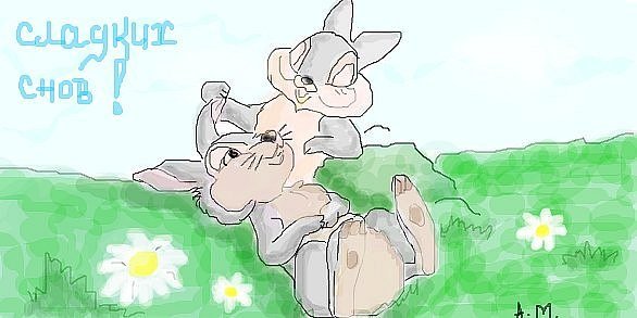 Солнце обнимает