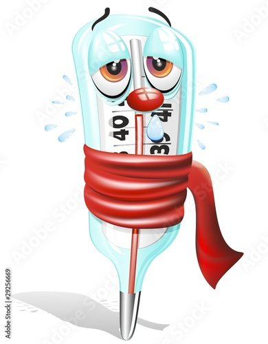 Прикольный градусник