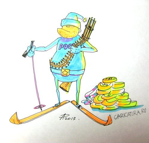 Керлинг карикатуры