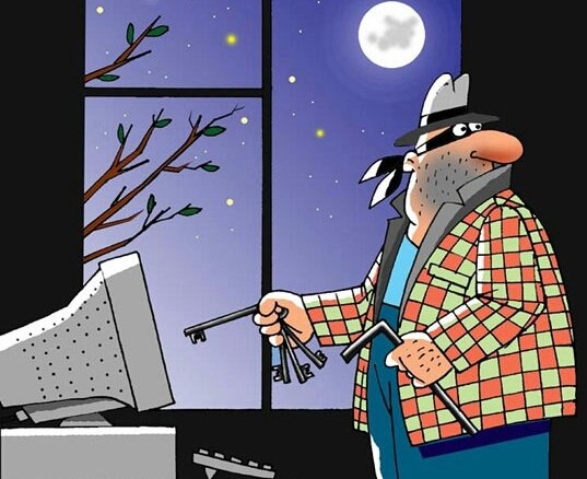 Русские хакеры карикатура