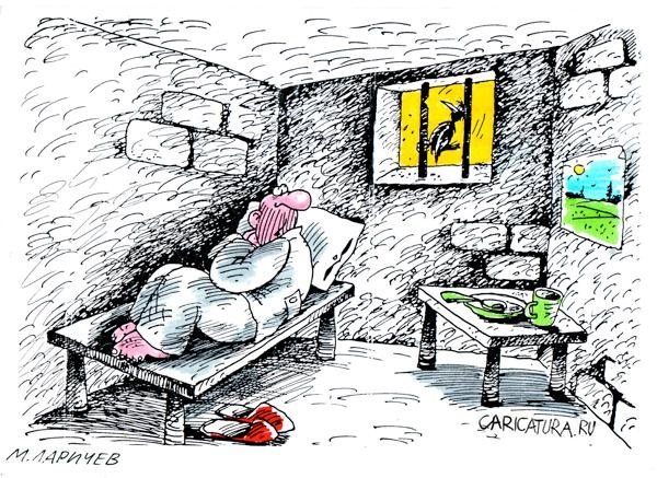 Карикатуры на тюремную тему