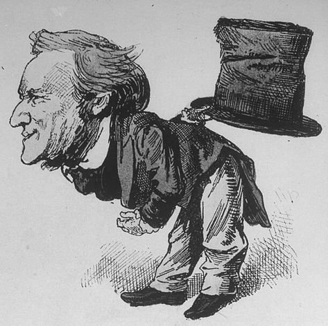 Рихард Вагнер карикатуры