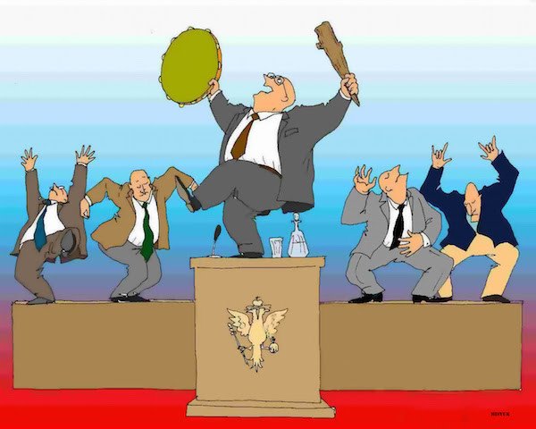 Карикатуры на депутатов Госдумы