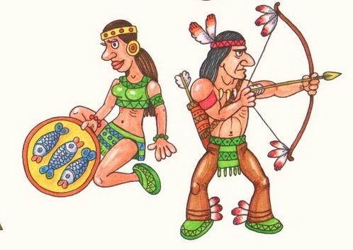 Индейцы прикольные картинки