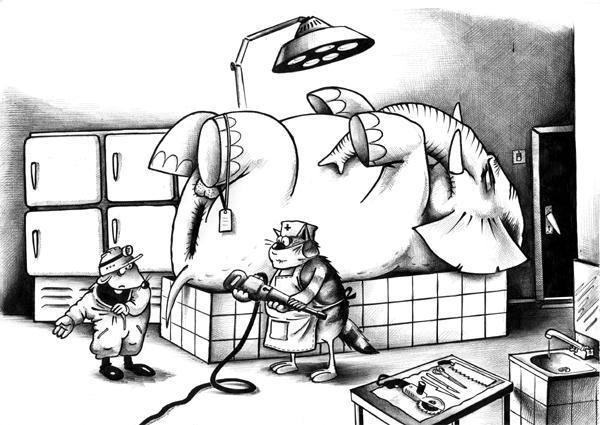 Проктология карикатуры