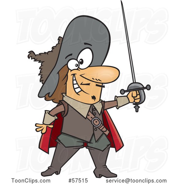 Три мушкетера карикатура