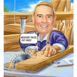 Шарж прикольный Столяр