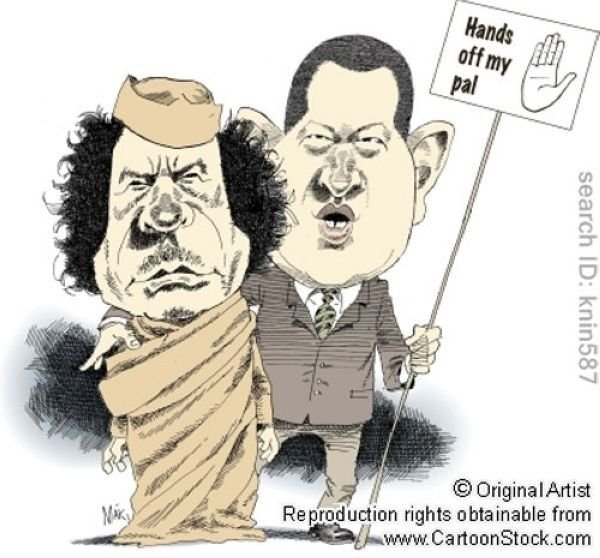 Путин Каддафи карикатура