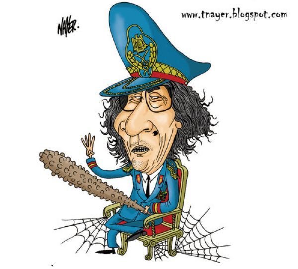 Каддафи граффити