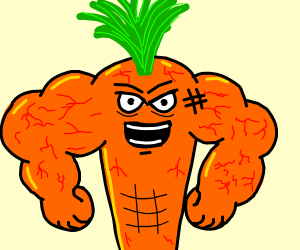Морковка силач