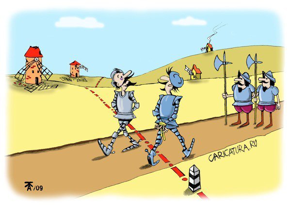 Волонтер карикатура