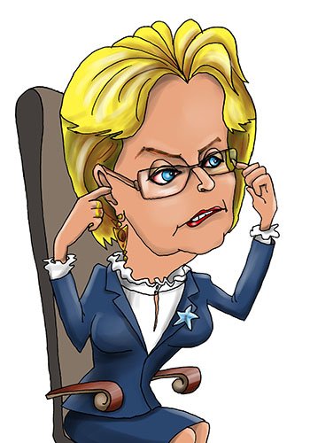 Министр карикатура