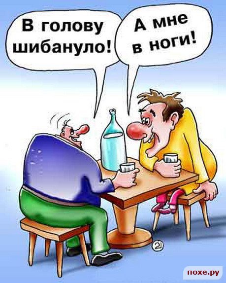 Карикатуры про алкашей