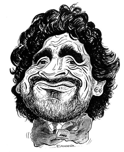 Марадона карикатура (48 фото)