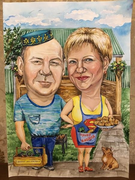 Уфимский карикатурист Камиль Бузыкаев