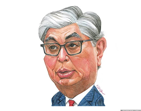 Нурсултан Назарбаев карикатуры