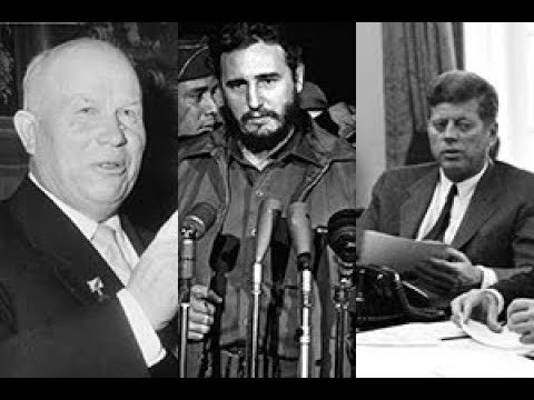 Хрущев и Кеннеди карикатура