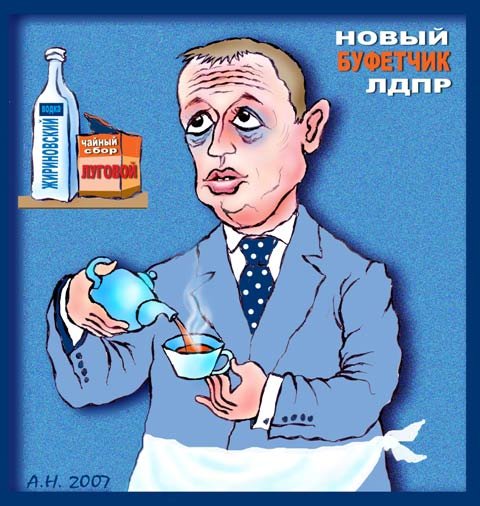 Карикатуры на политические партии ЛДПР