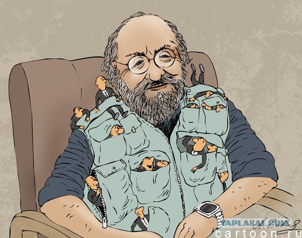 Анатолий Вассерман карикатура